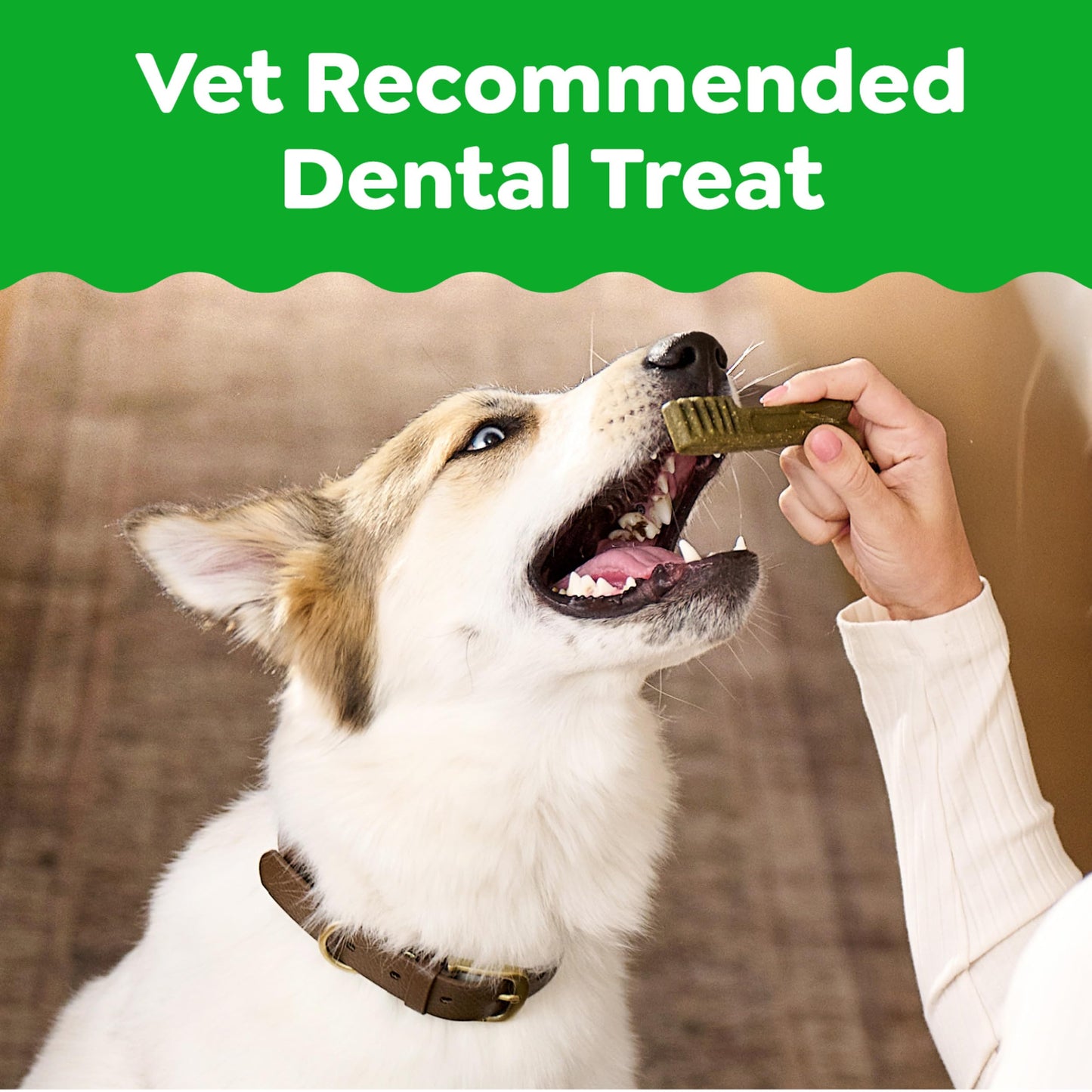 Greenies Veterinarian-Recommended Natural Dental Dog Treats Teenie Size, Original Flavor, 36 oz. Pack, 130 Count