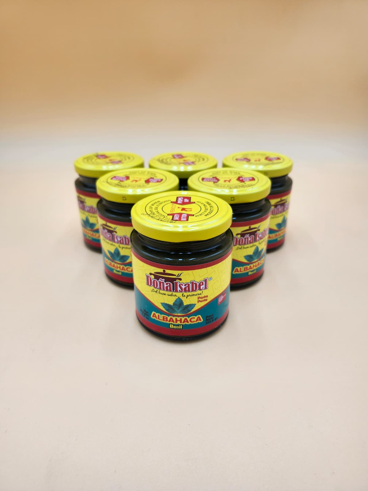 Albahaca Pasta Dona Isabel 6×7.5 oz – Basil Paste Concentrate Maizal Wholesale Market