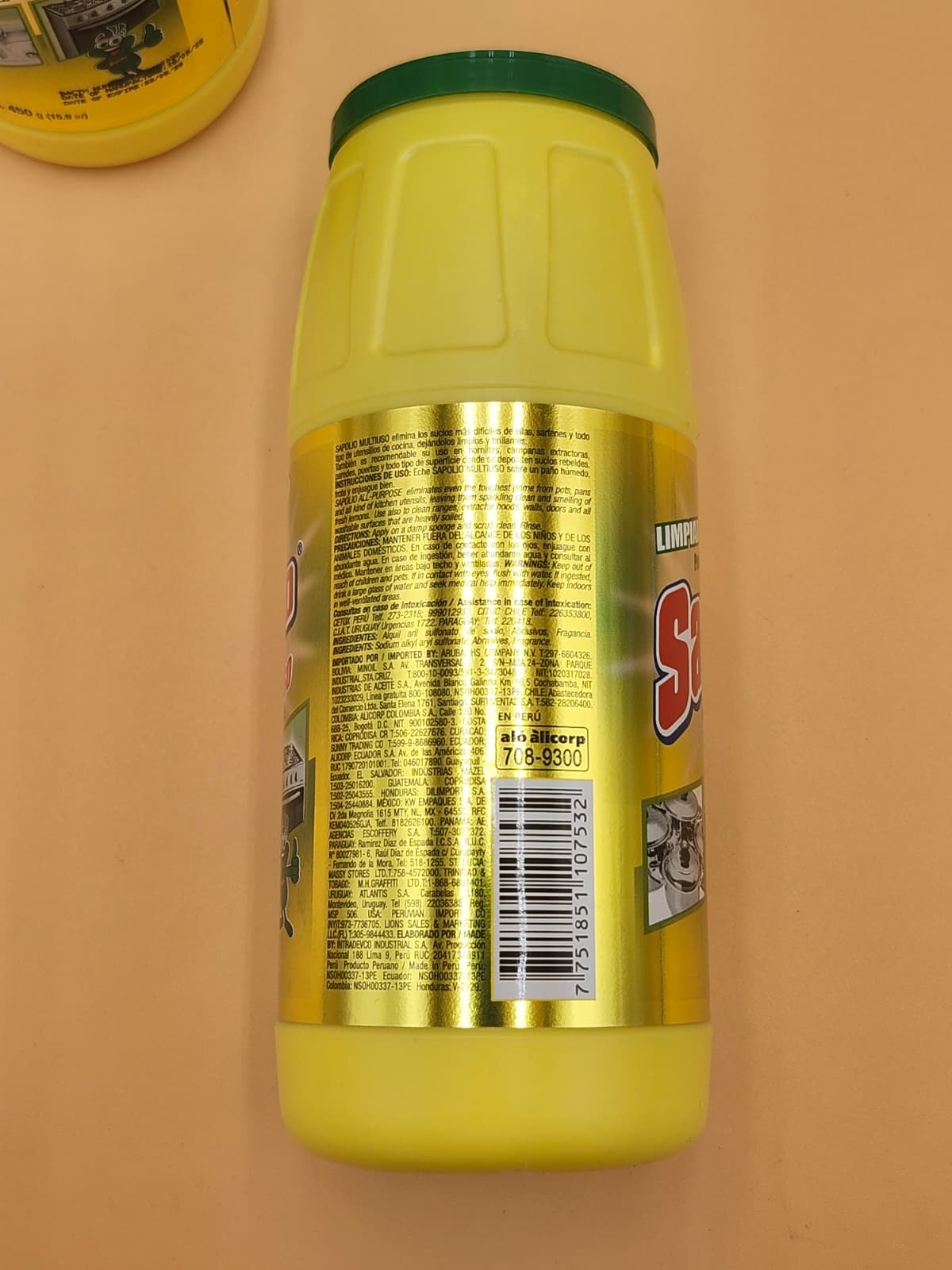 Sapolio Limpiador en Polvo Multiusos - 6 Pack | All-Purpose Powder Cleanser 6-Pack Maizal Wholesale Market