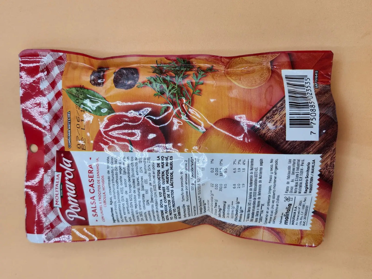 Molitalia Pomarola Salsa Casera / Homemade Tomato Sauce 6x170g – Pack de 6 Maizal Wholesale Market