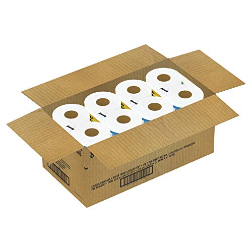 Bounty Quick Size Paper Towels, White, 8 Family Rolls = 20 Regular Rolls (Packaging May Vary)