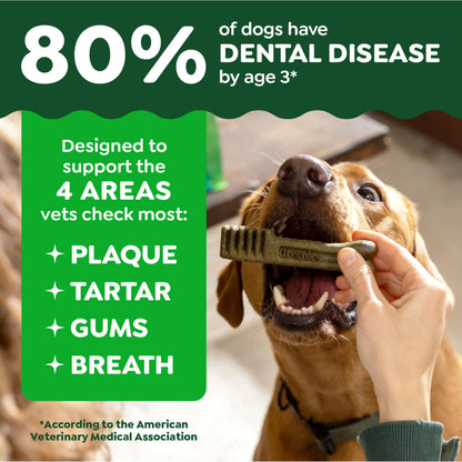 Greenies Veterinarian-Recommended Natural Dental Dog Treats Teenie Size, Original Flavor, 36 oz. Pack, 130 Count