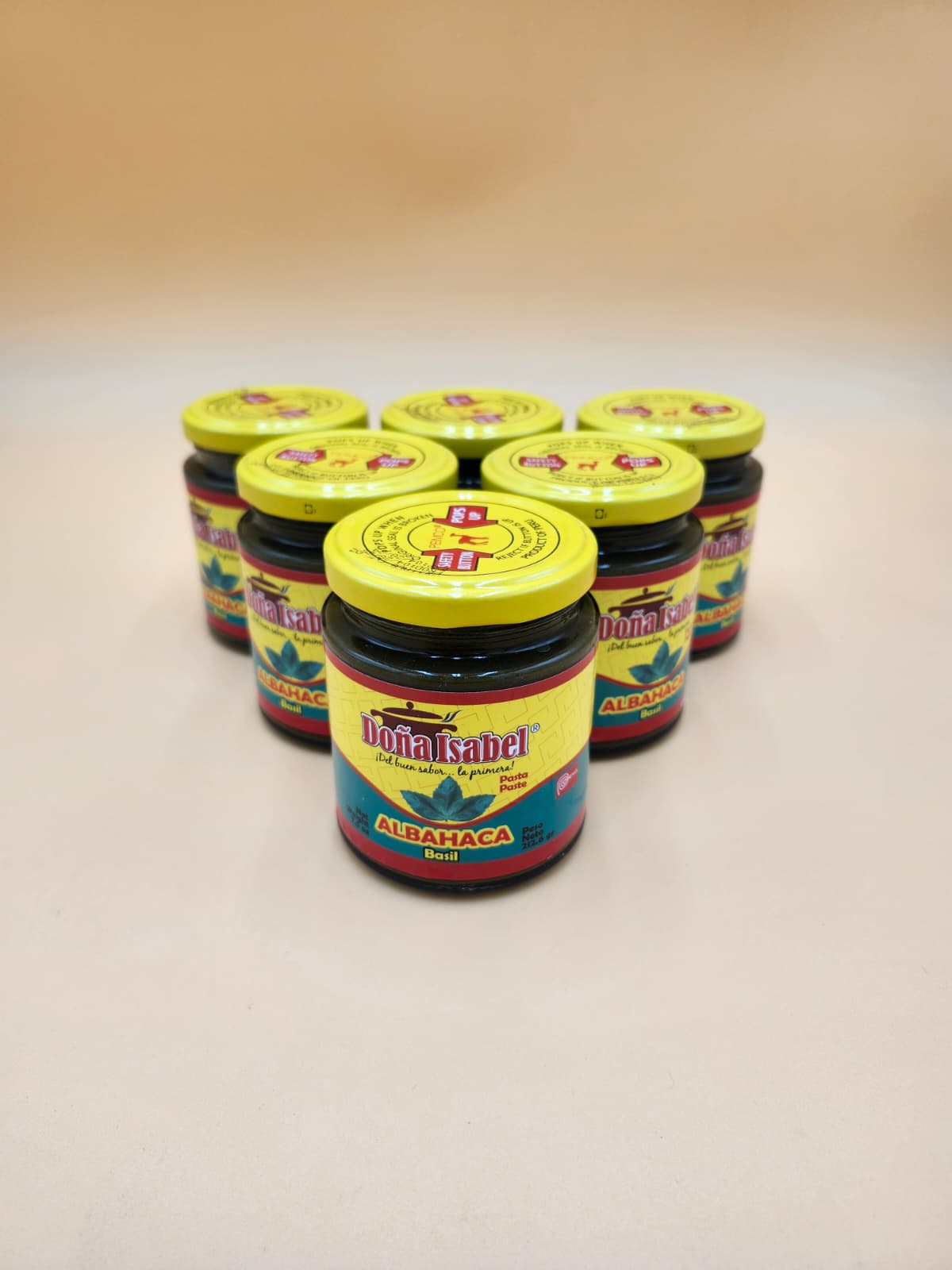 Albahaca Pasta Dona Isabel 6×7.5 oz – Basil Paste Concentrate Maizal Wholesale Market