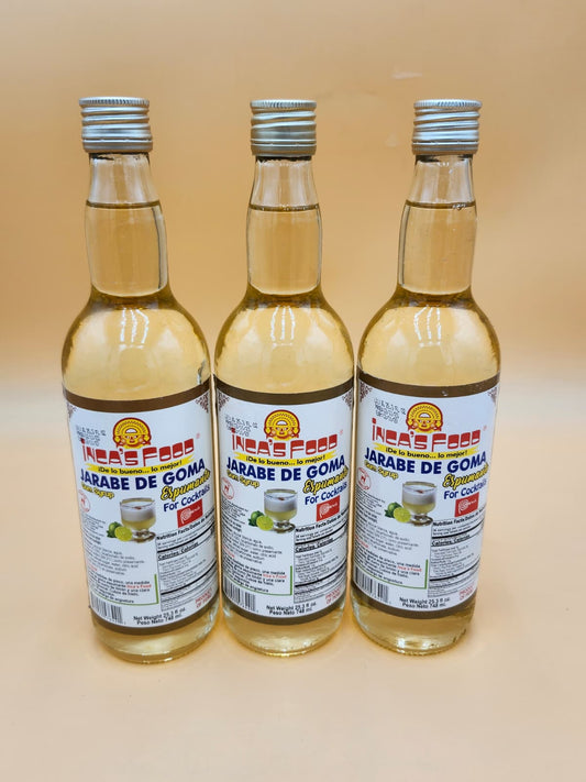 Jarabe de Goma Inca's Food - 3 Pack Wholesale | Sugar Syrup 3-Pack Maizal Wholesale Market