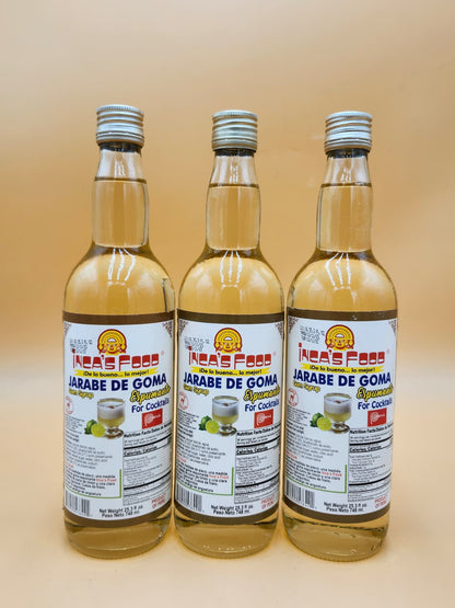 Jarabe de Goma Inca's Food - 3 Pack Wholesale | Sugar Syrup 3-Pack Maizal Wholesale Market