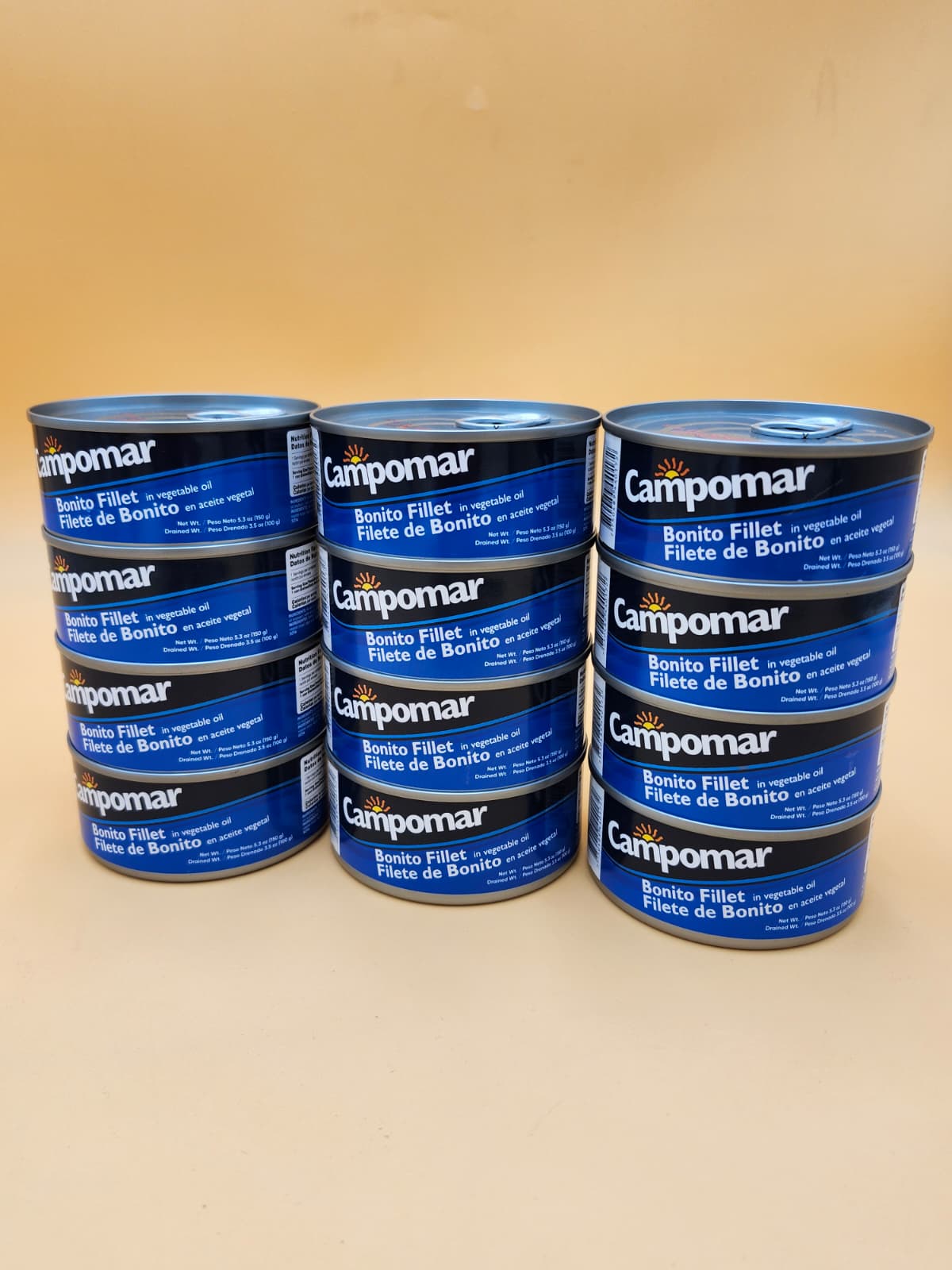 Campomar Filete de Bonito - 12 Pack Wholesale | Filetes de Bonito al Por Mayor Maizal Wholesale Market