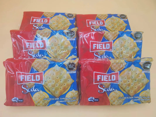 Field Galleta SODA - 6 Packs Wholesale | Galletas al Por Mayor Maizal Wholesale Market