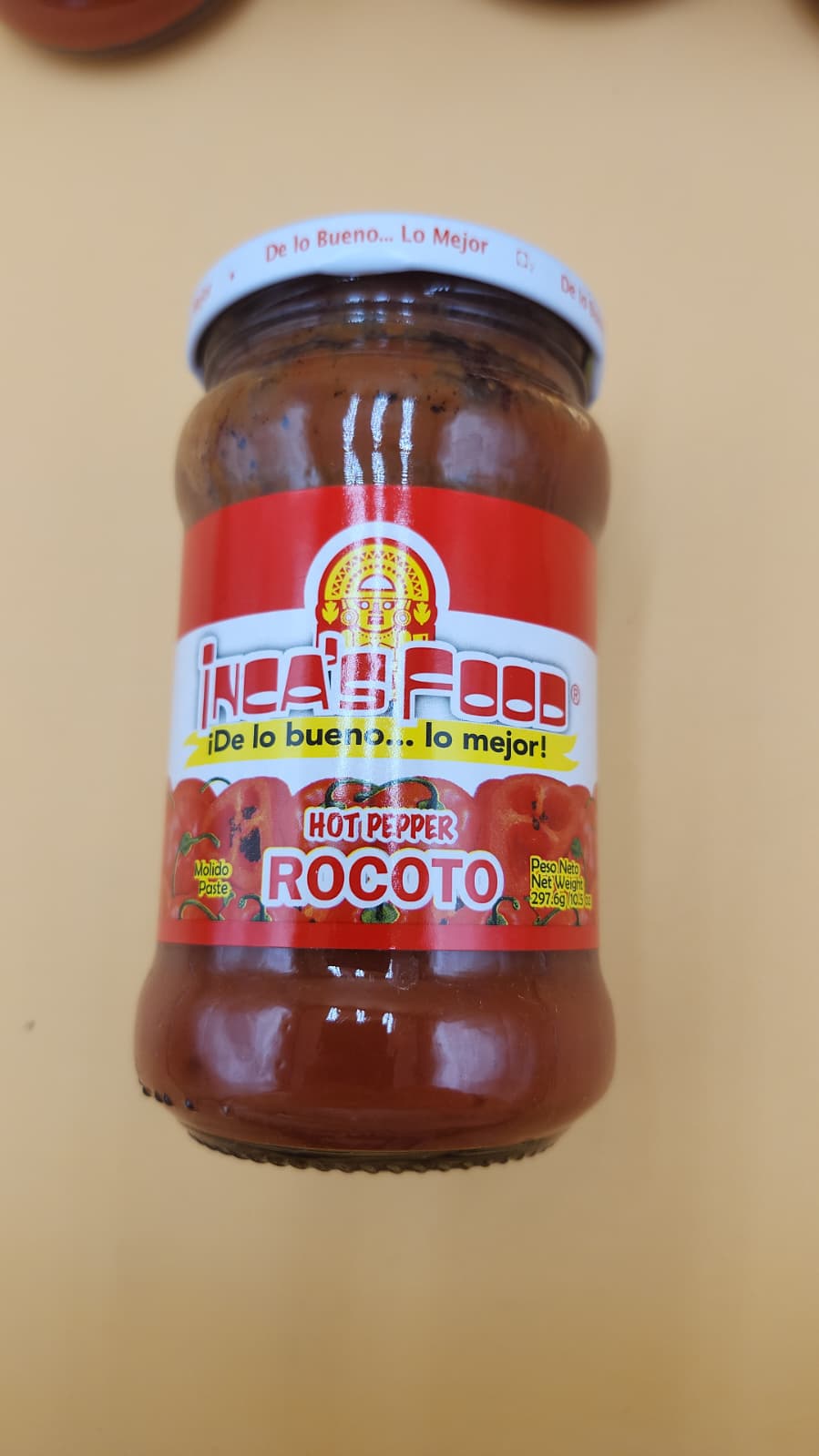 Aji Rocoto Pasta Inca Food 6×10.5 oz – Authentic Peruvian Rocoto Hot Pepper Paste Maizal Wholesale Market