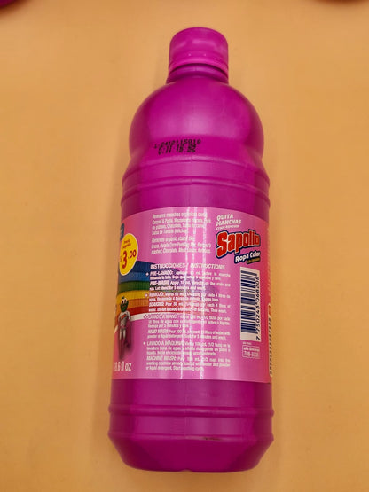 Detergente Ropa Color Sapolio 550ml - 6 Pack Wholesale | Liquid Laundry Detergent for Colors Maizal Wholesale Market