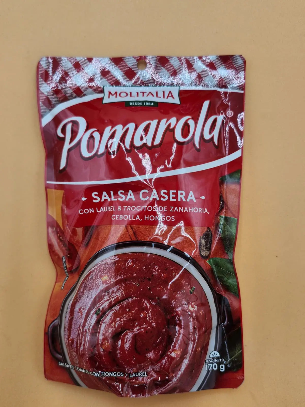 Molitalia Pomarola Salsa Casera / Homemade Tomato Sauce 6x170g – Pack de 6 Maizal Wholesale Market