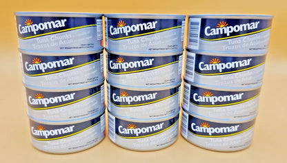 CAMPOMAR TROZOS DE ATÚN - PREMIUM PERUVIAN TUNA CHUNKS- 12 PACK BULK (150g each) My Store